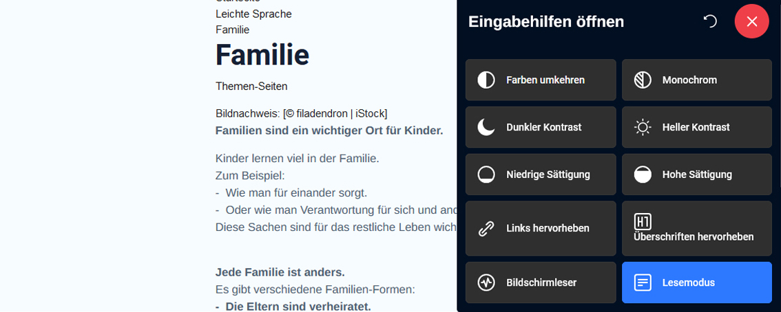 Internetseite Anpassen k 10