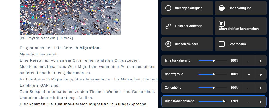 Internetseite Anpassen k 1