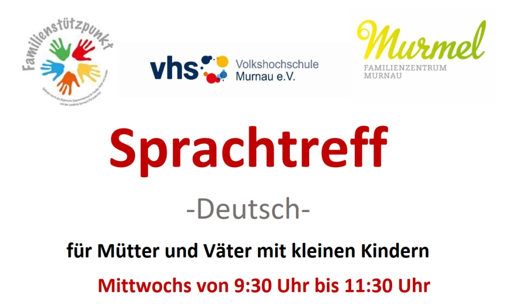 Sprachtreff - Deutsch - für Mütter und Väter mit kleinen Kindern